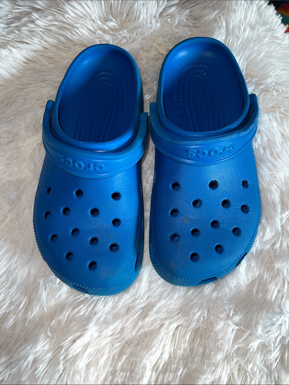 CROCS  Classic Clogs in Bright Blue